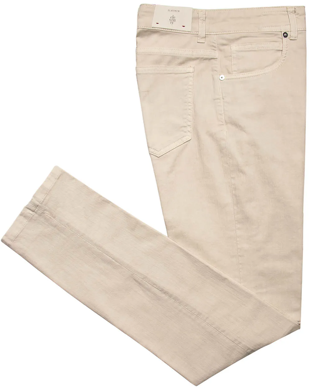 5 Pocket Denim in Sand