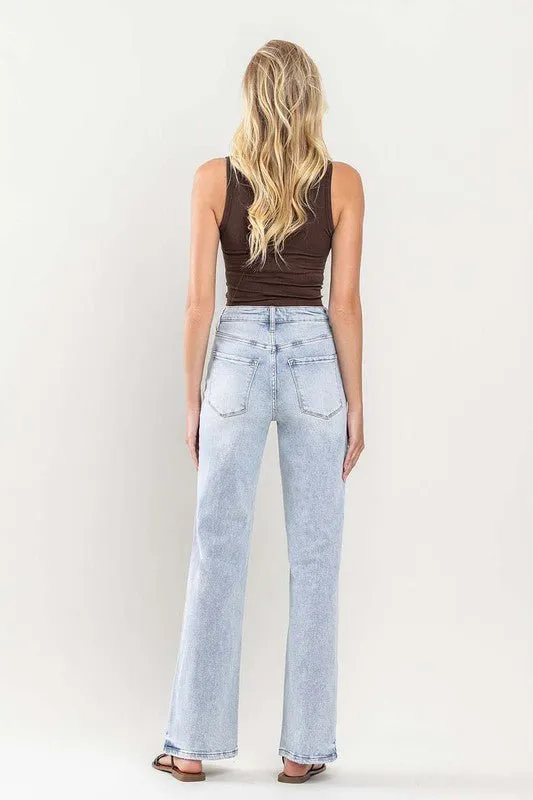 90's Vintage Super High-Rise Flare Jeans