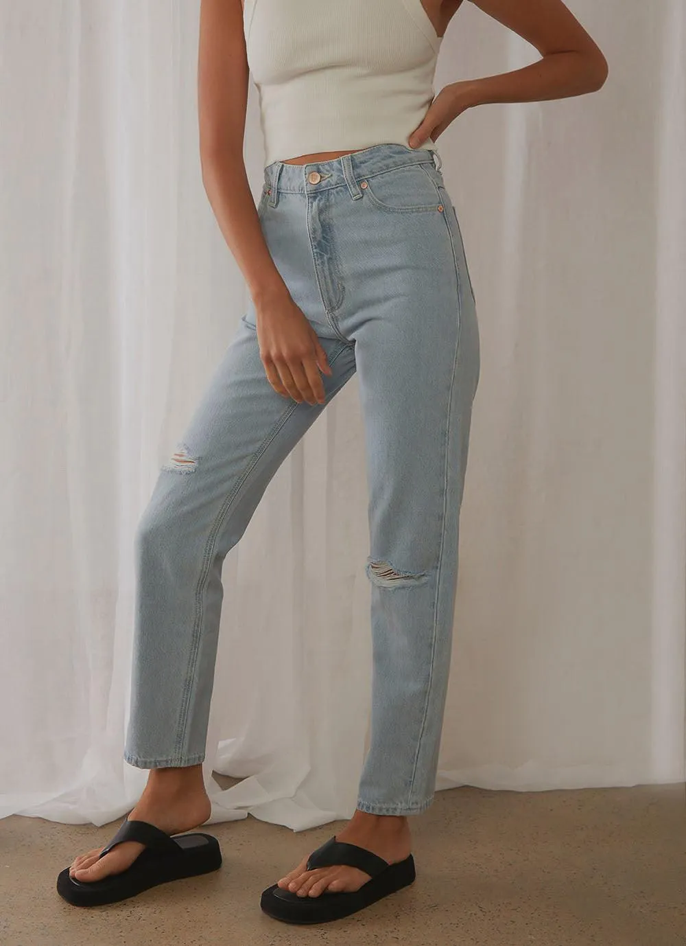 A 94 Slim Jeans - Daisy Blue