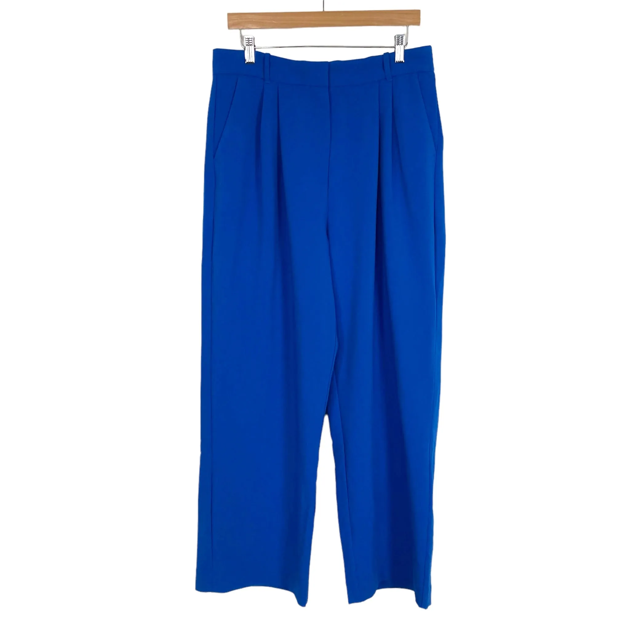 Abercrombie & Fitch Blue Sloane Tailored Pants NWT- Size 32/14 (Inseam 29”, sold out online)