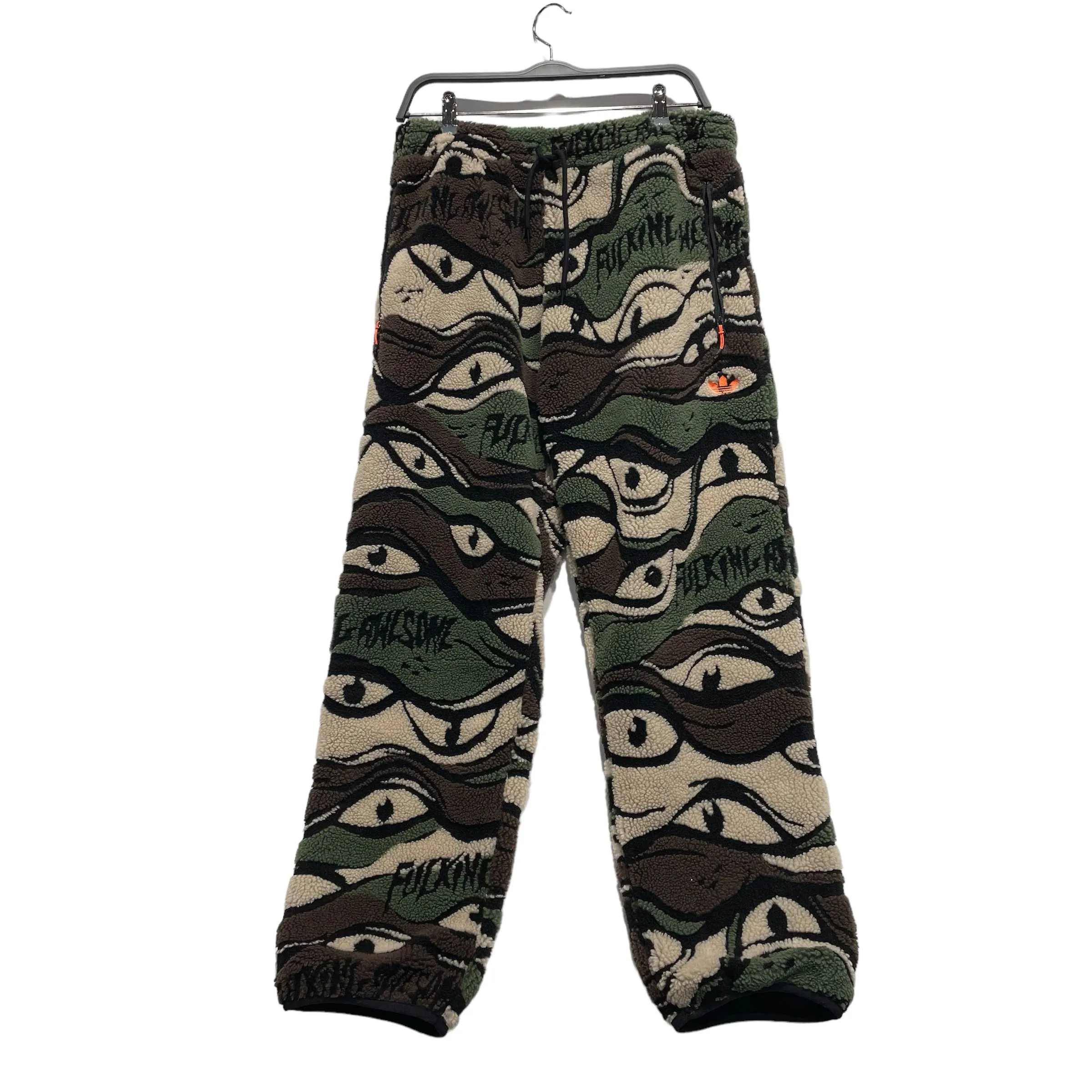 adidas/Fucking Awesome/Pants/M/Polyester/GRN/Camouflage/FA EYE CAMO