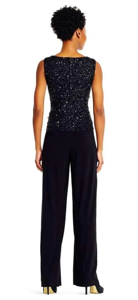 Adrianna Papell AP1E201490 Sleeveless Formal Pant Suit