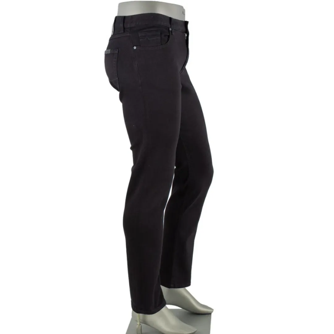 Alberto Pipe Superfit Dual FX Black Jeans