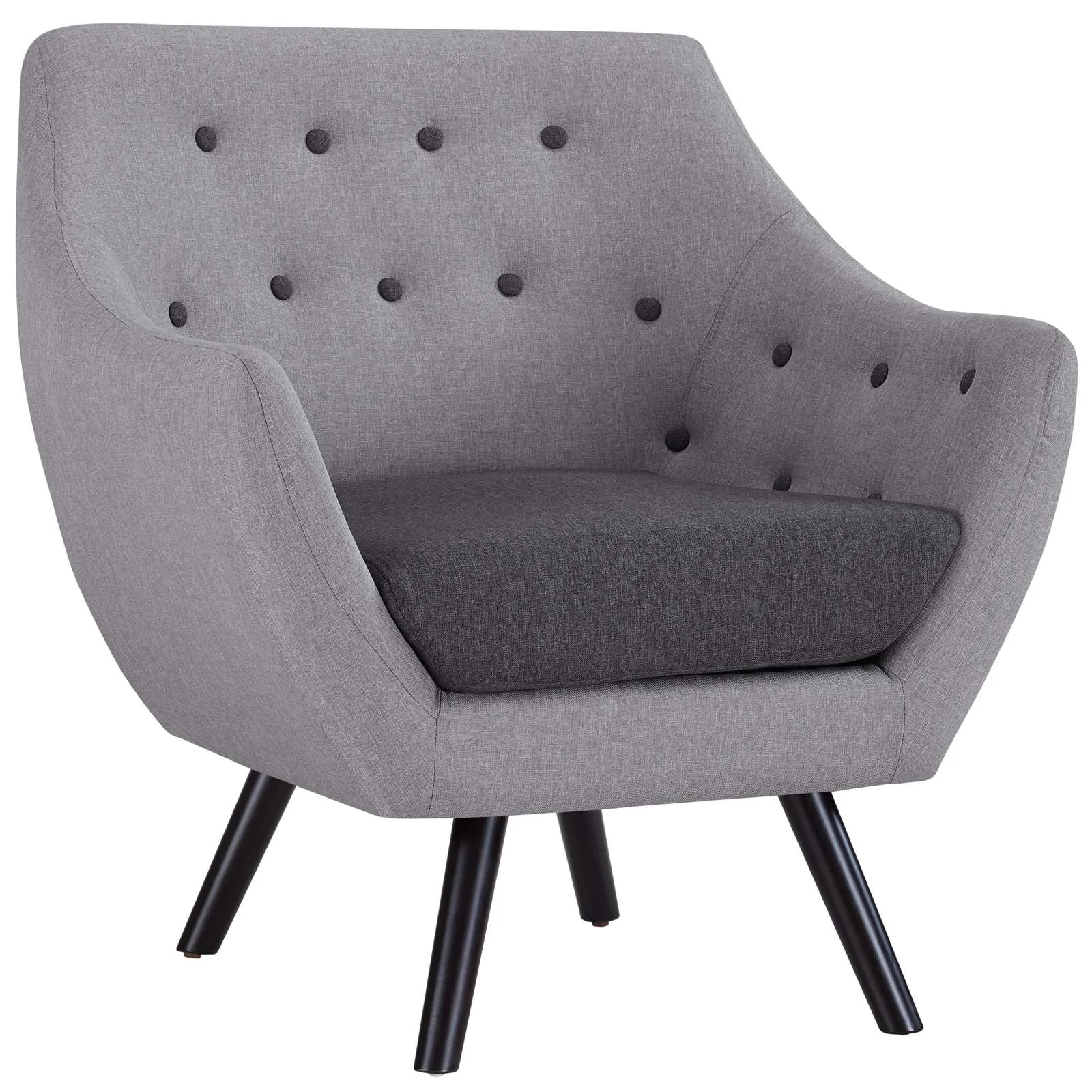 Allegory Armchair By Modway - EEI-2549 - Light Gray