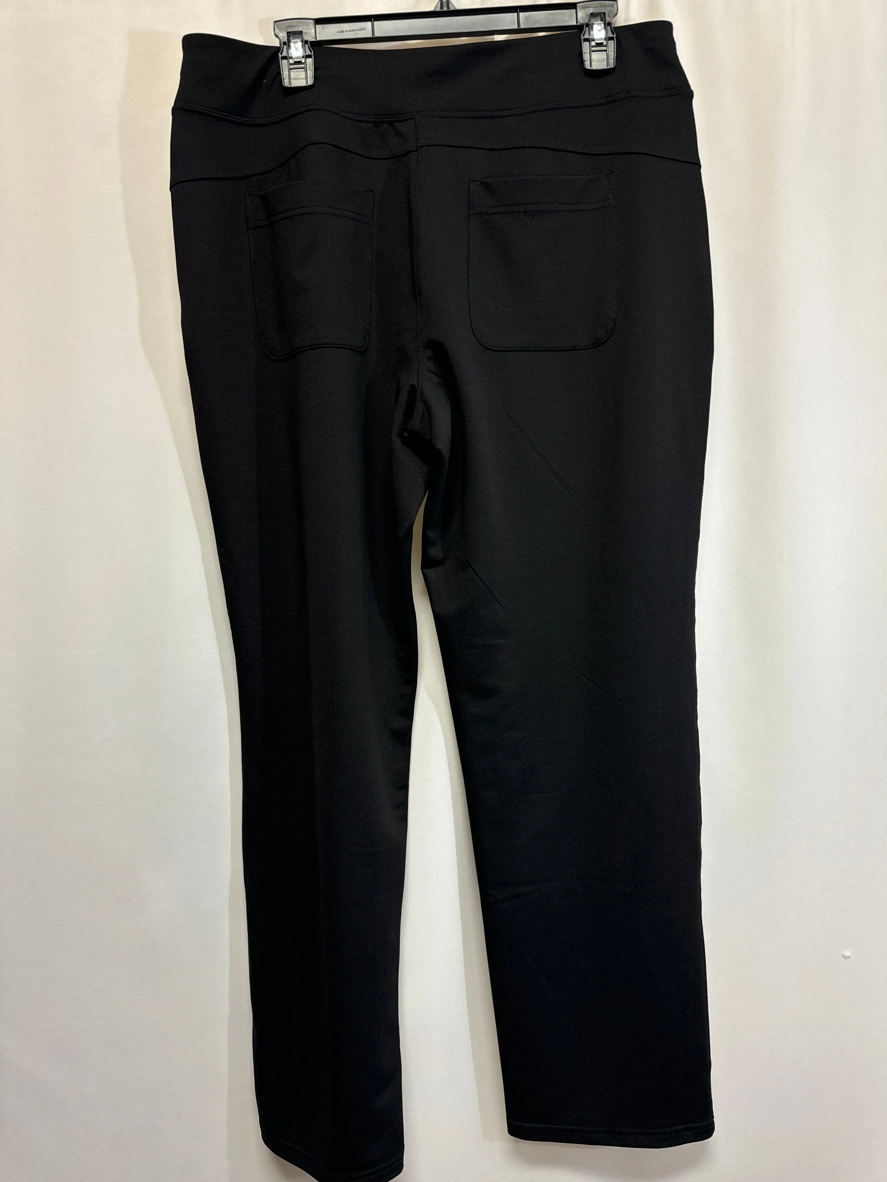 Athletic Pants By Tek Gear In Black, Size: L