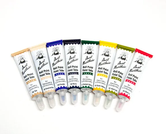 Aunt Martha's Ball Point Paint Tubes