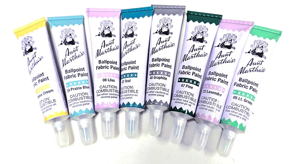 Aunt Martha's Ball Point Paint Tubes