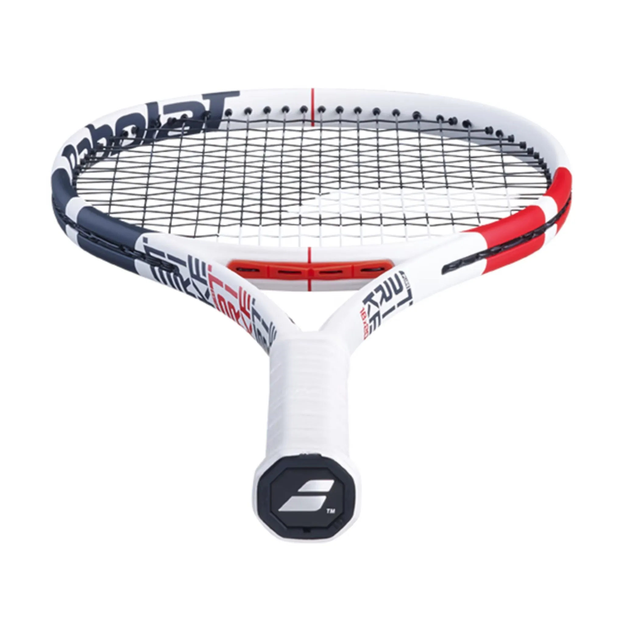 Babolat Pure Strike 100 Unstrung Tennis Racquet [Red/Black/White]