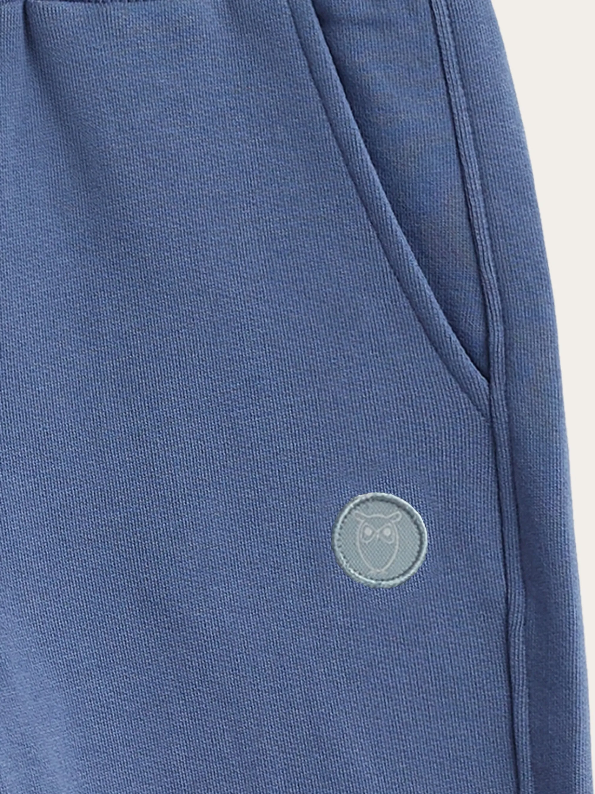 Badge jog pant - Moonlight Blue