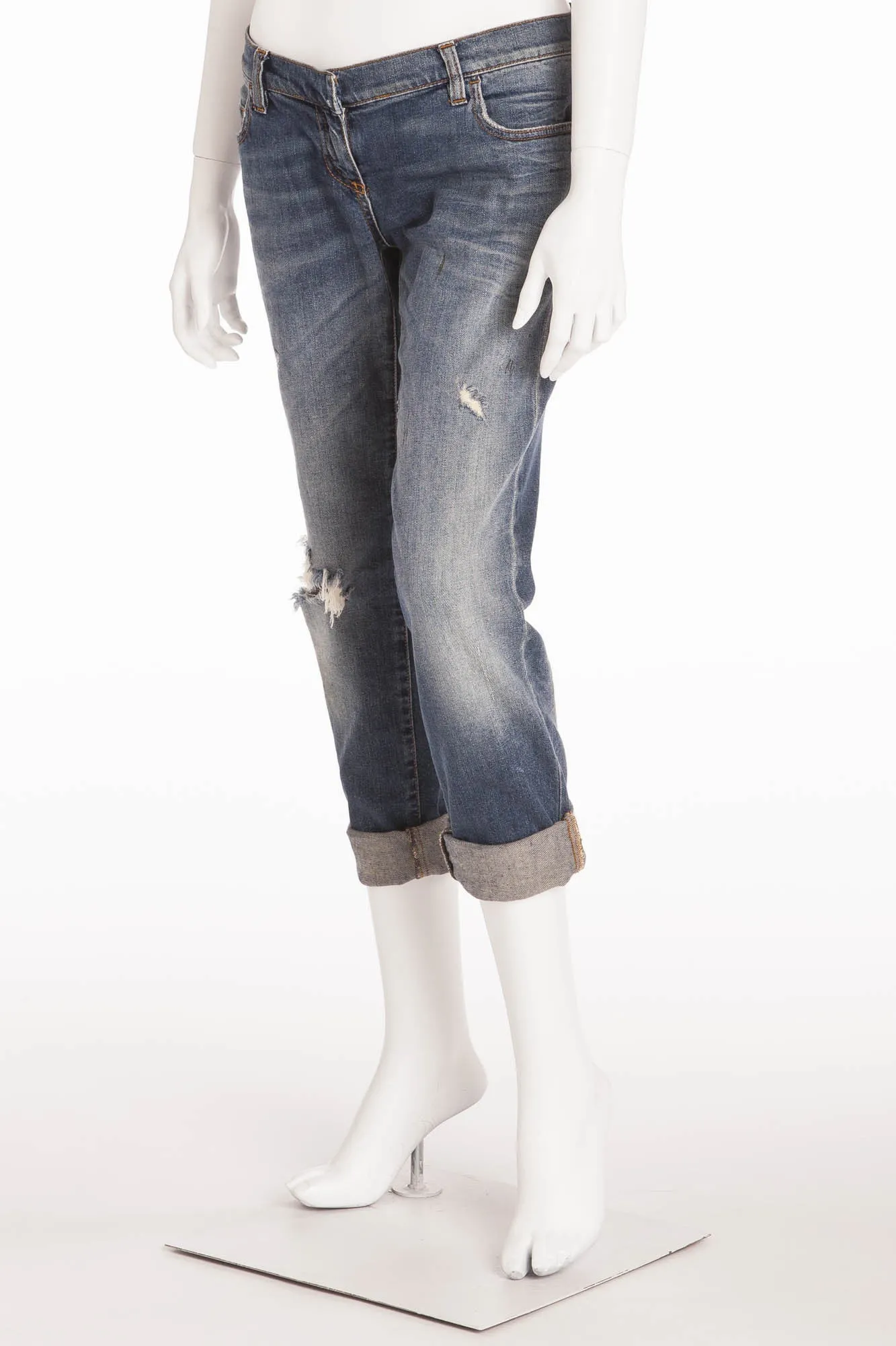 Balmain - Dark Wash Boyfriend Jeans - FR 40