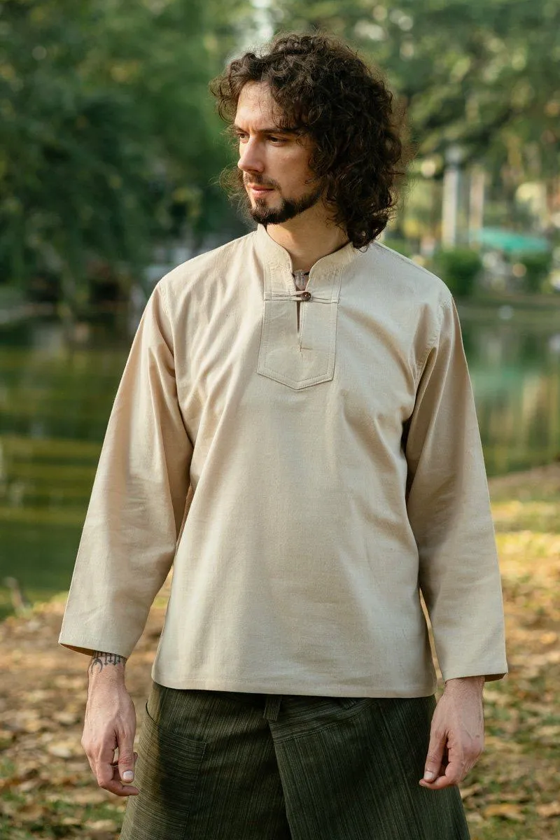 Beige Long Sleeved Serenity Shirt