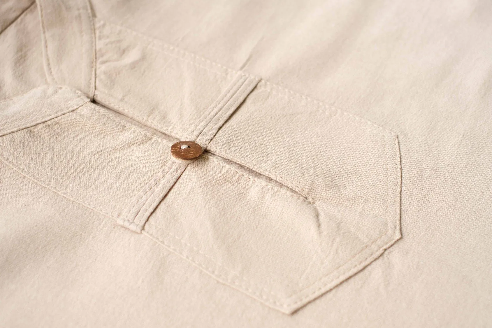 Beige Long Sleeved Serenity Shirt