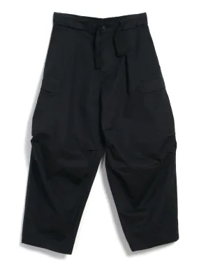 BENNY | Super Wide Ballon Trousers | Black Drill