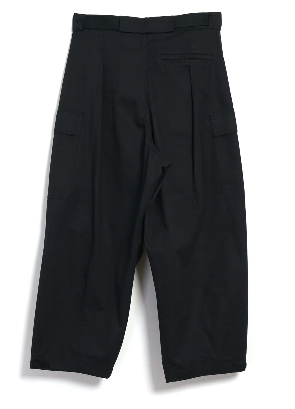 BENNY | Super Wide Ballon Trousers | Black Drill