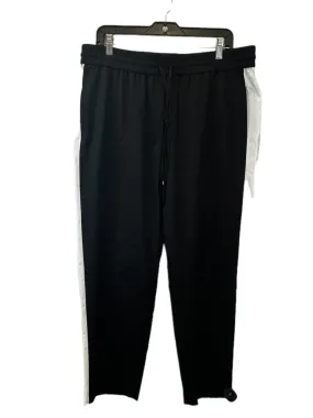 Black & White Athletic Pants Escada, Size Xl