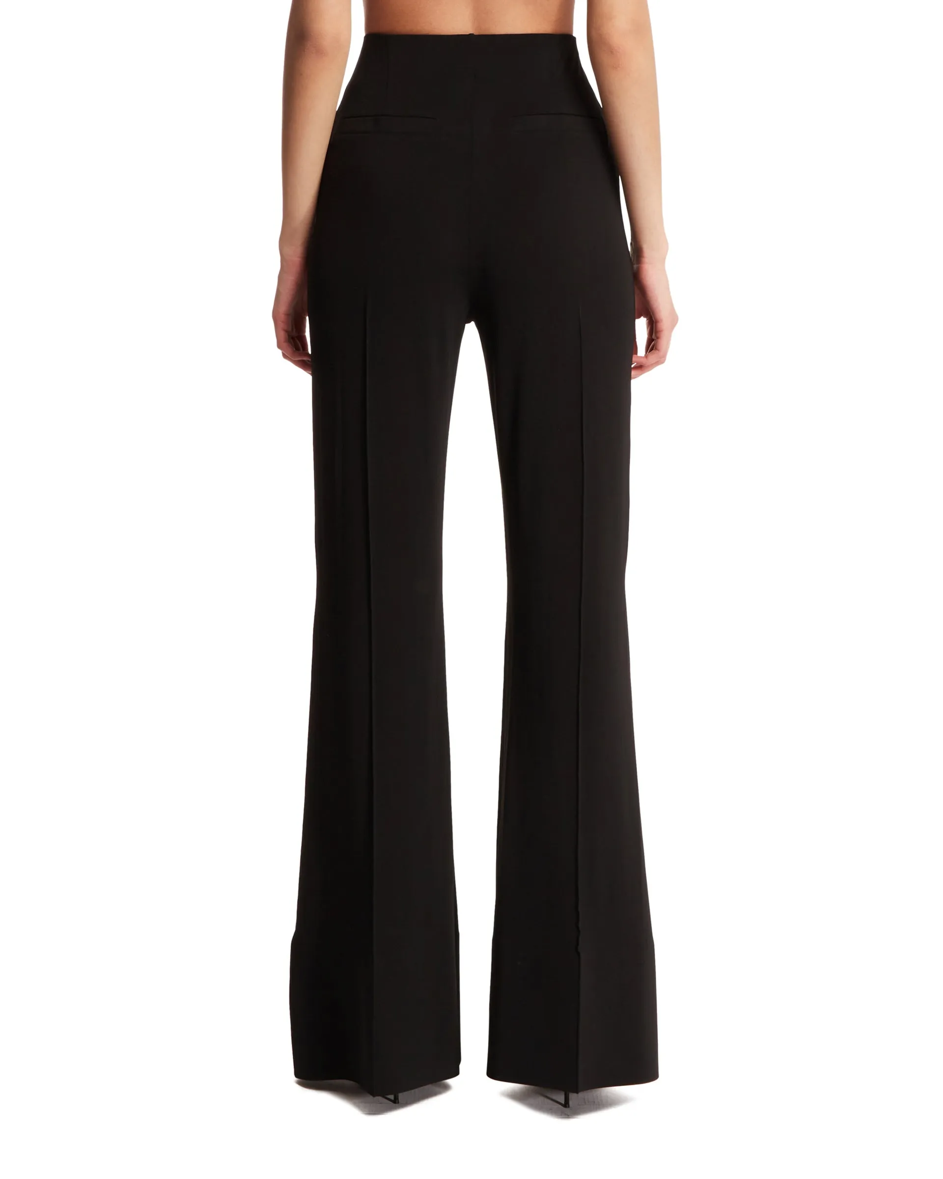 Black Apollo Flared Pants