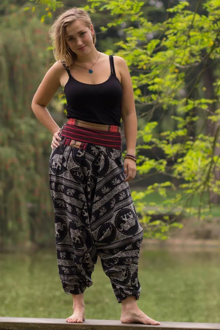 Black Elephant Pants