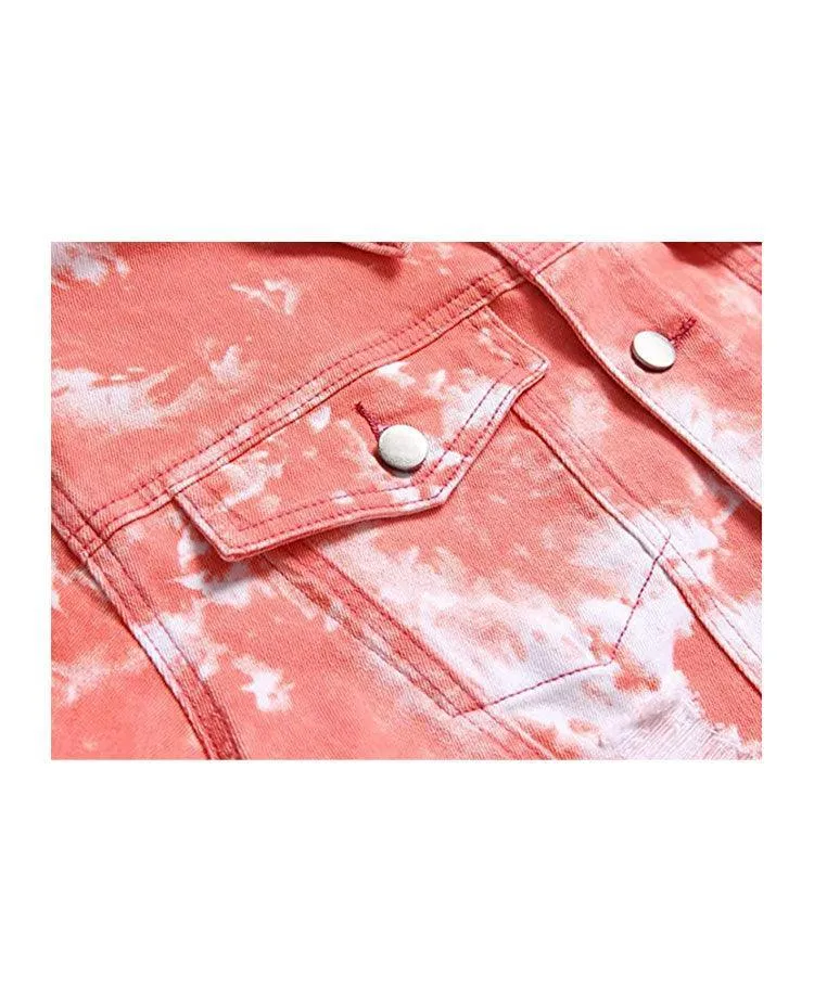 Blank Soft Pink Denim Jacket