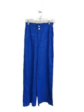 Blue Pants Linen By Inc, Size: 6