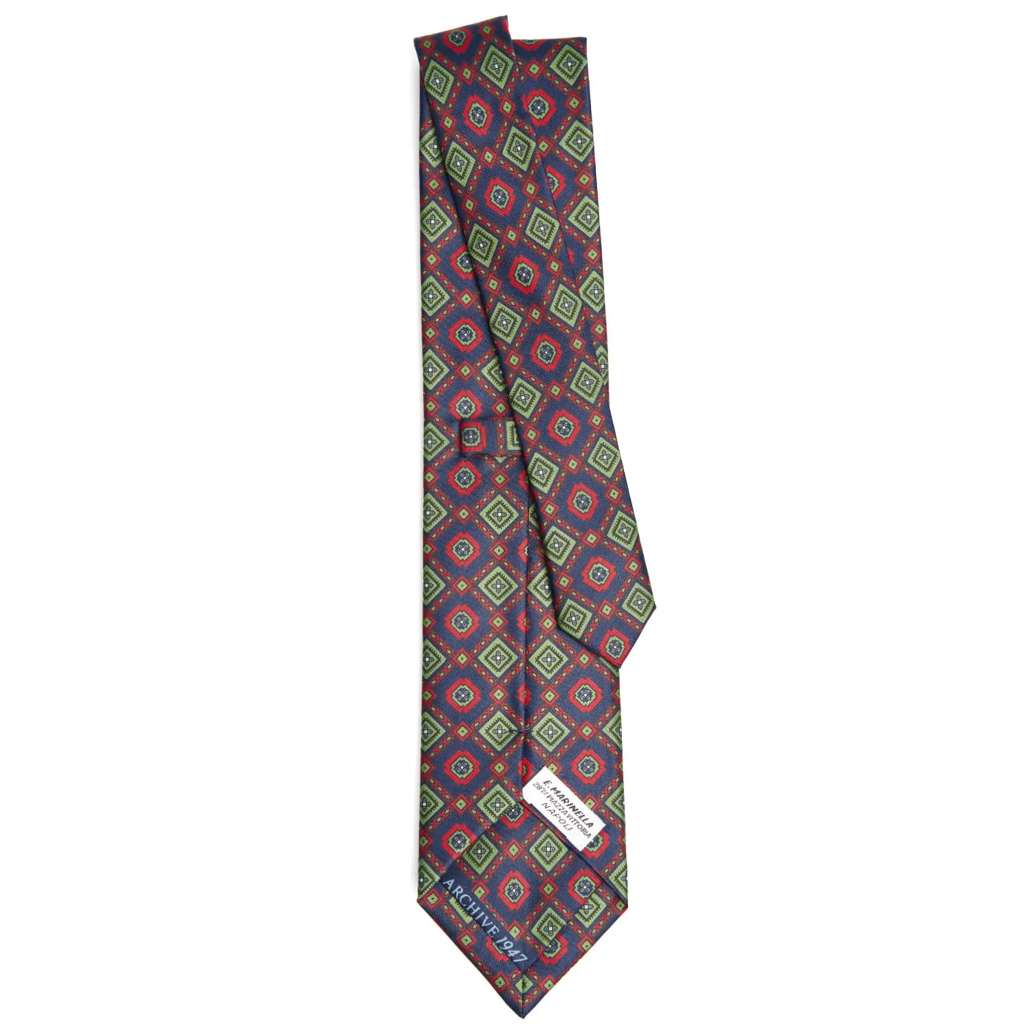 BLUE SILK TIE