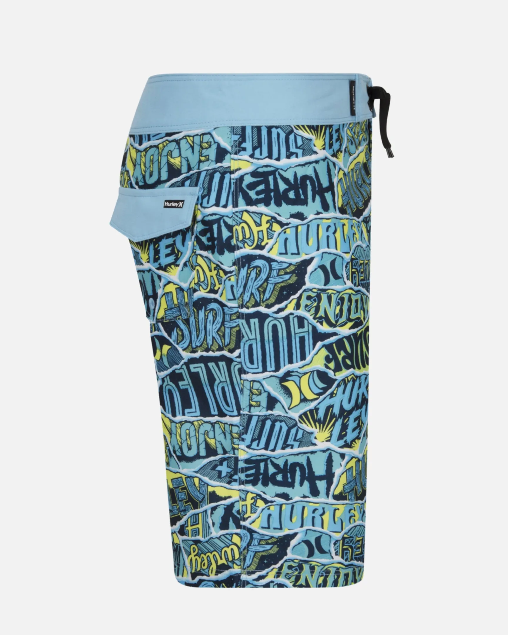 Boys Ripped Sticker Boardshort