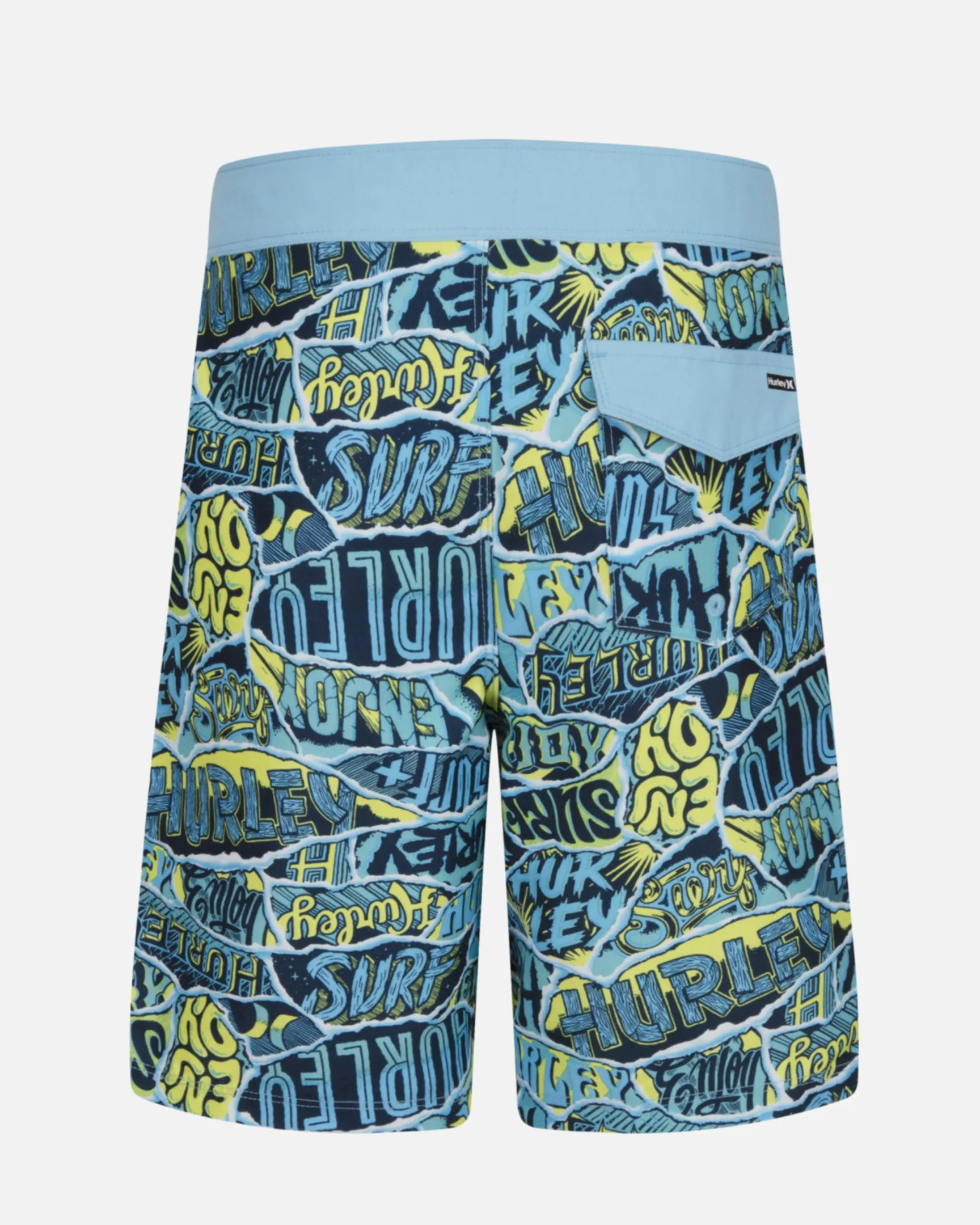 Boys Ripped Sticker Boardshort