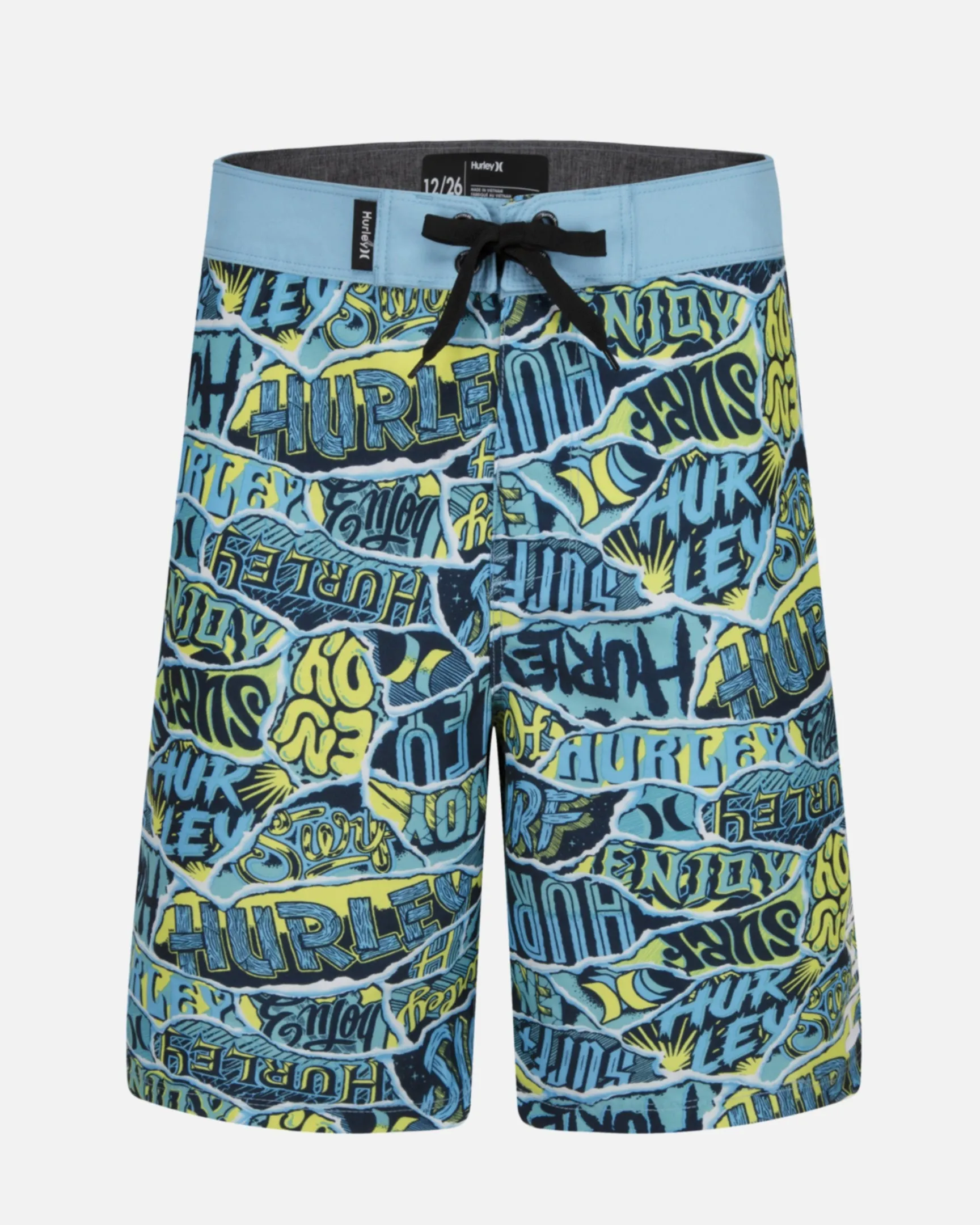 Boys Ripped Sticker Boardshort