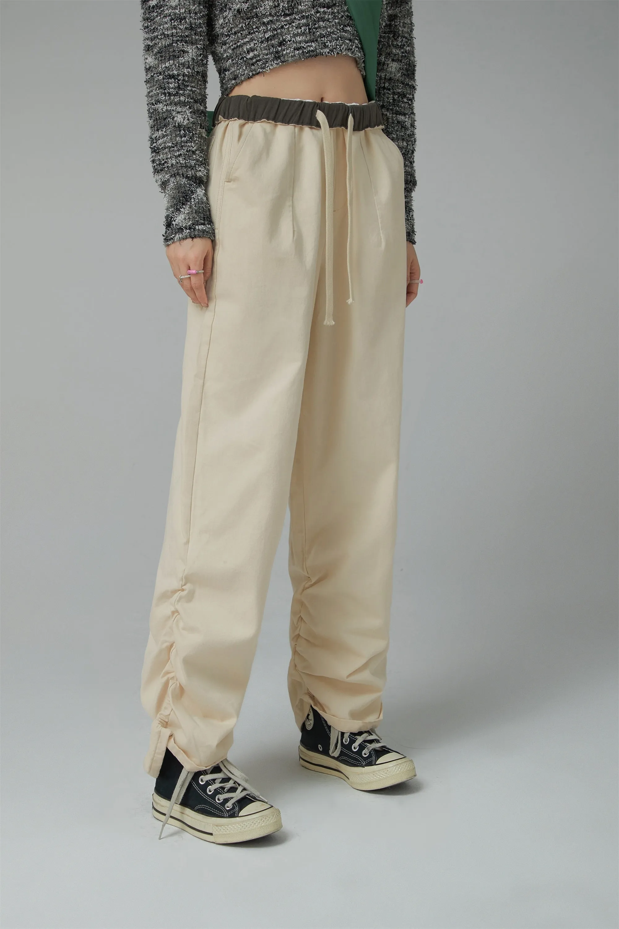 Brand New Attitude High Waist Banding Pants