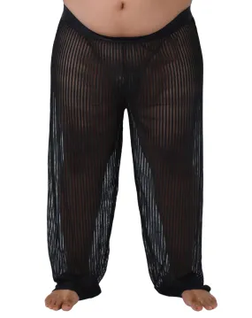 Candyman 99496x Mesh Lounge Pants Black