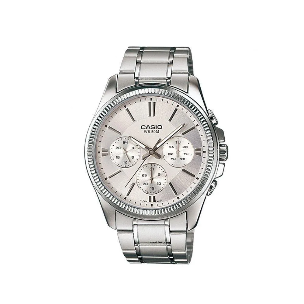 Casio - MTP-1375D-7AVDF - Stainless Steel Wrist Watch for Men