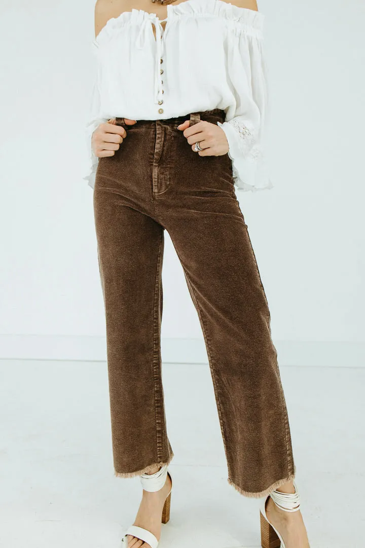 Cedar Corduroy Pants - FINAL SALE