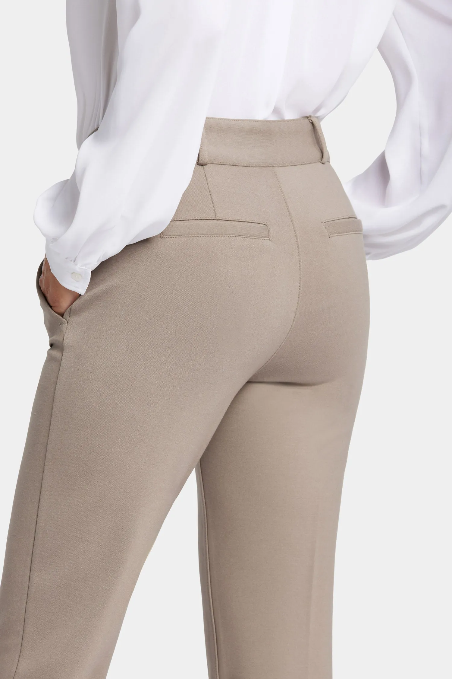 Classic Trouser Pants In Petite - Saddlewood