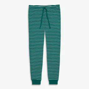 Clearance fit 2 grown-ups organic pj pant in stripe