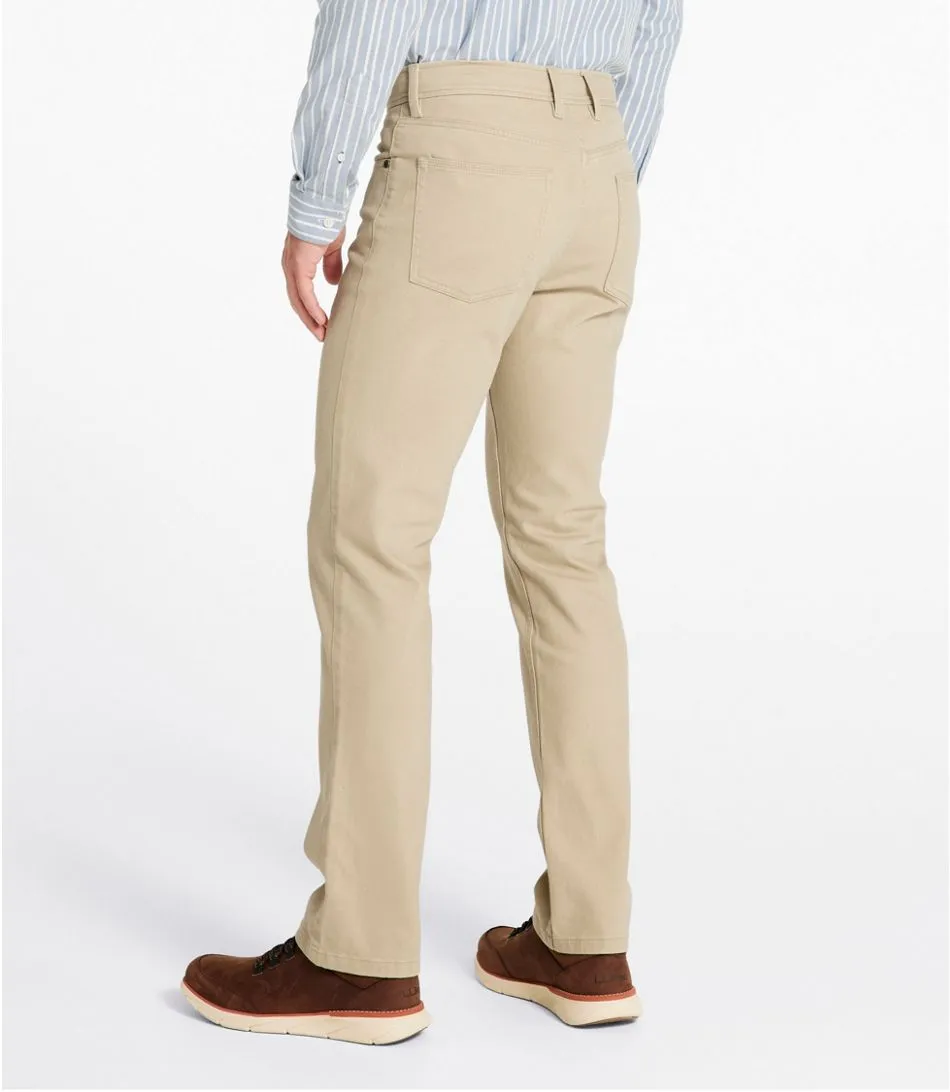 Coastal Cotton Field Khaki Chino Stretch Twill Pants