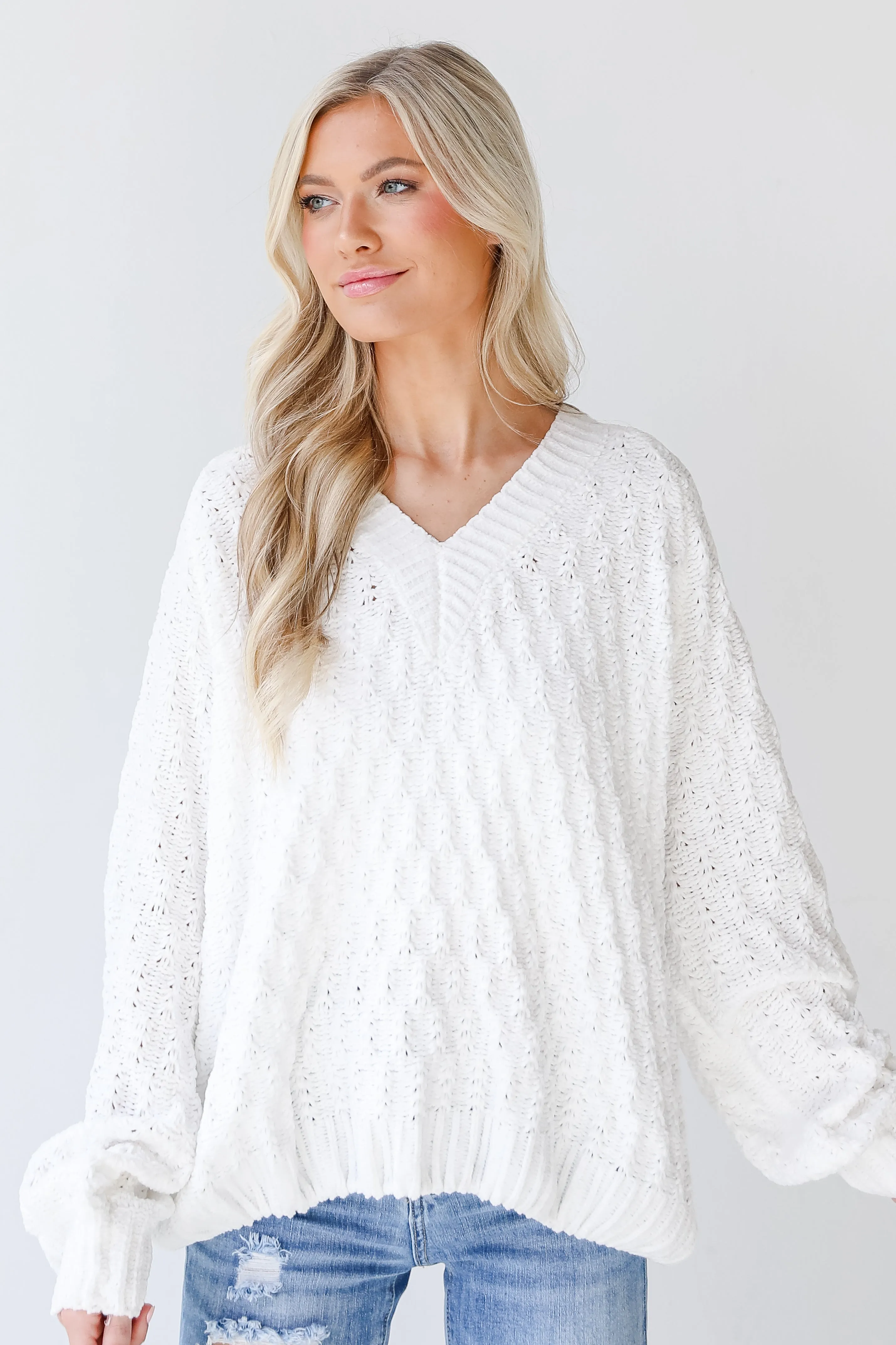 Cozy Looks Chenille Sweater