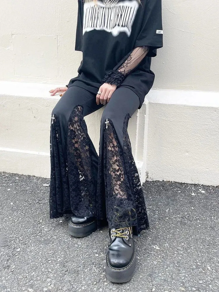 Dark Gothic Vintage Stylish Halloween Pants