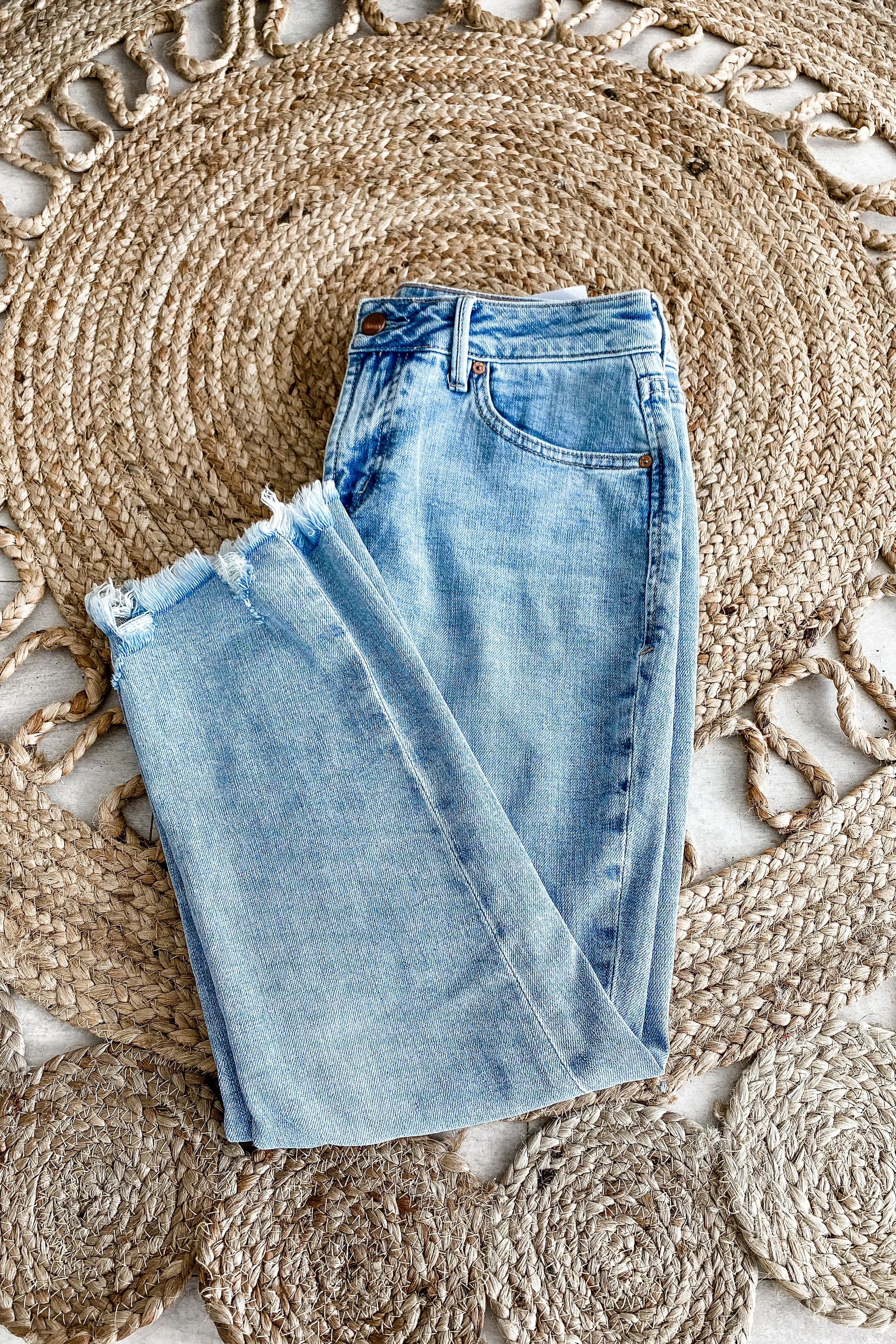 Dear John Blair Gallery Frayed Hem Jean | FINAL SALE