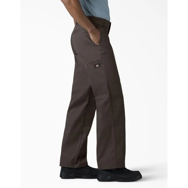 Dickies Loose Fit Double Knee Work Pant Dark Brown