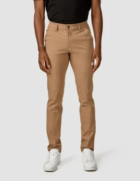 Essential Pants Slim Sand Melange