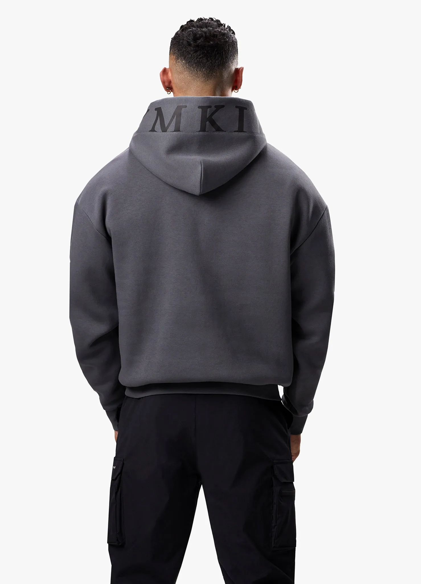 Gym King Alpha 1/2 Zip Hood - Graphite