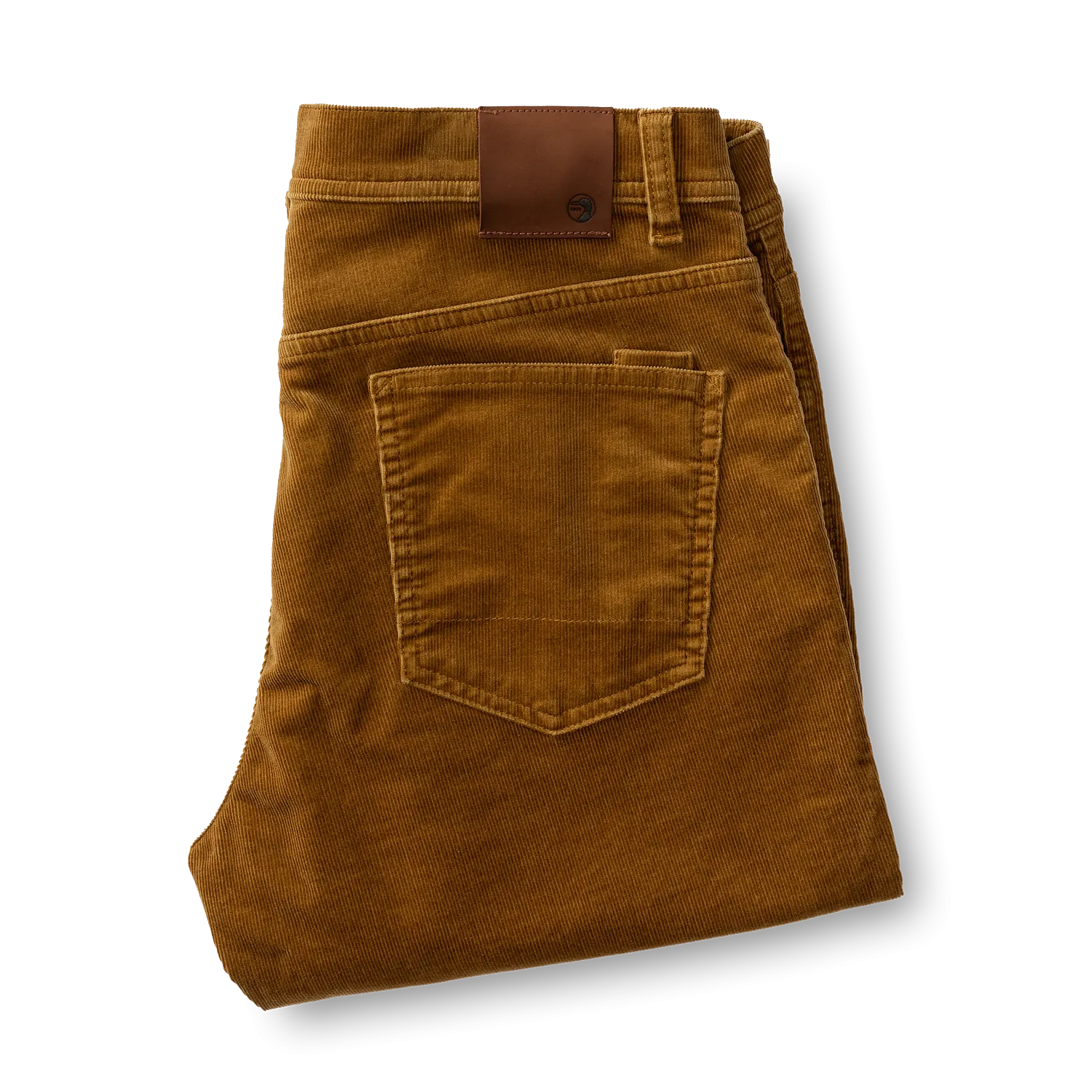 Holston Corduroy Five-Pocket - Dull Gold