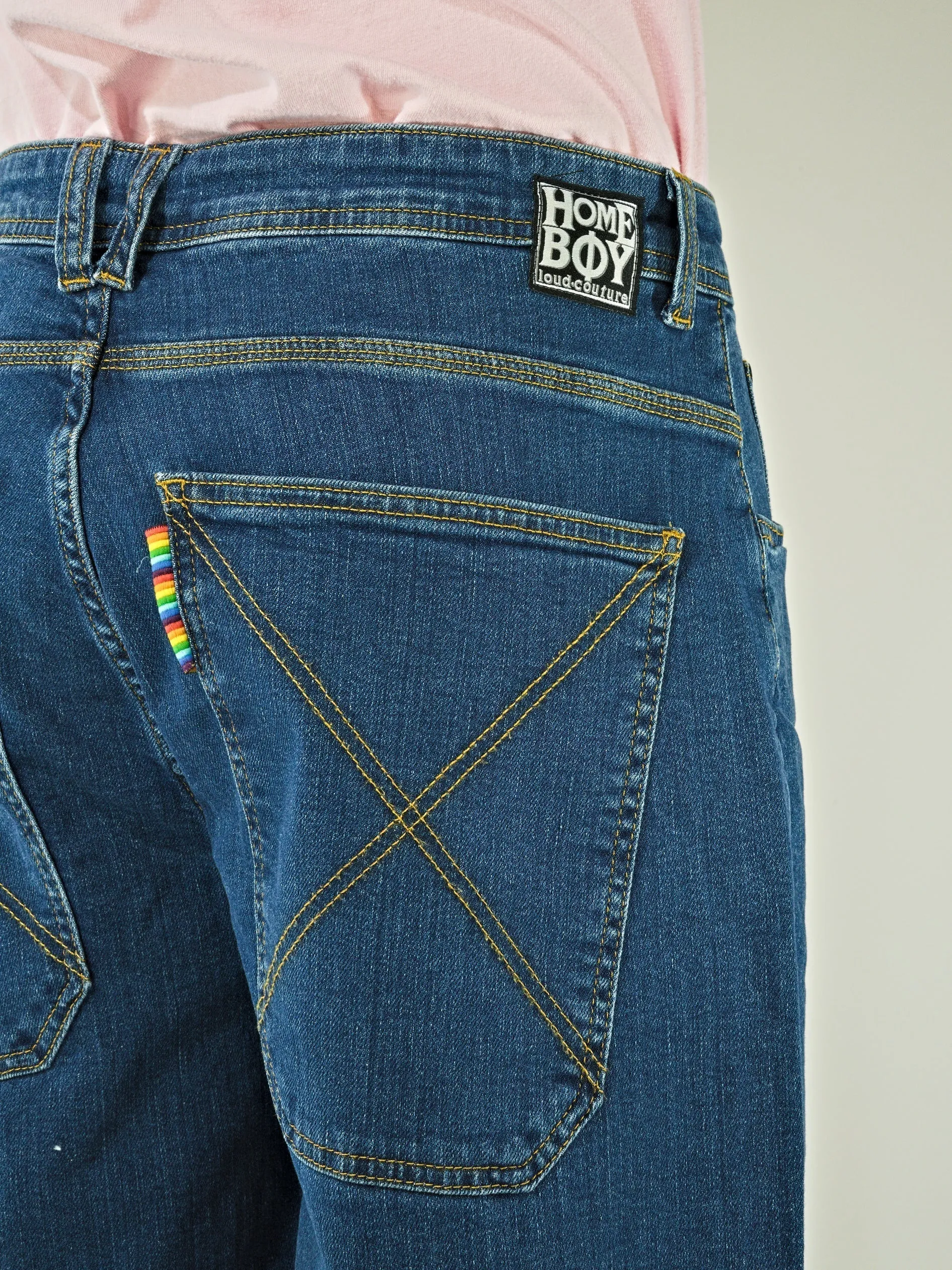 Homeboy - Xtra Monster - Baggy Denim - Washed Blue - Jeans