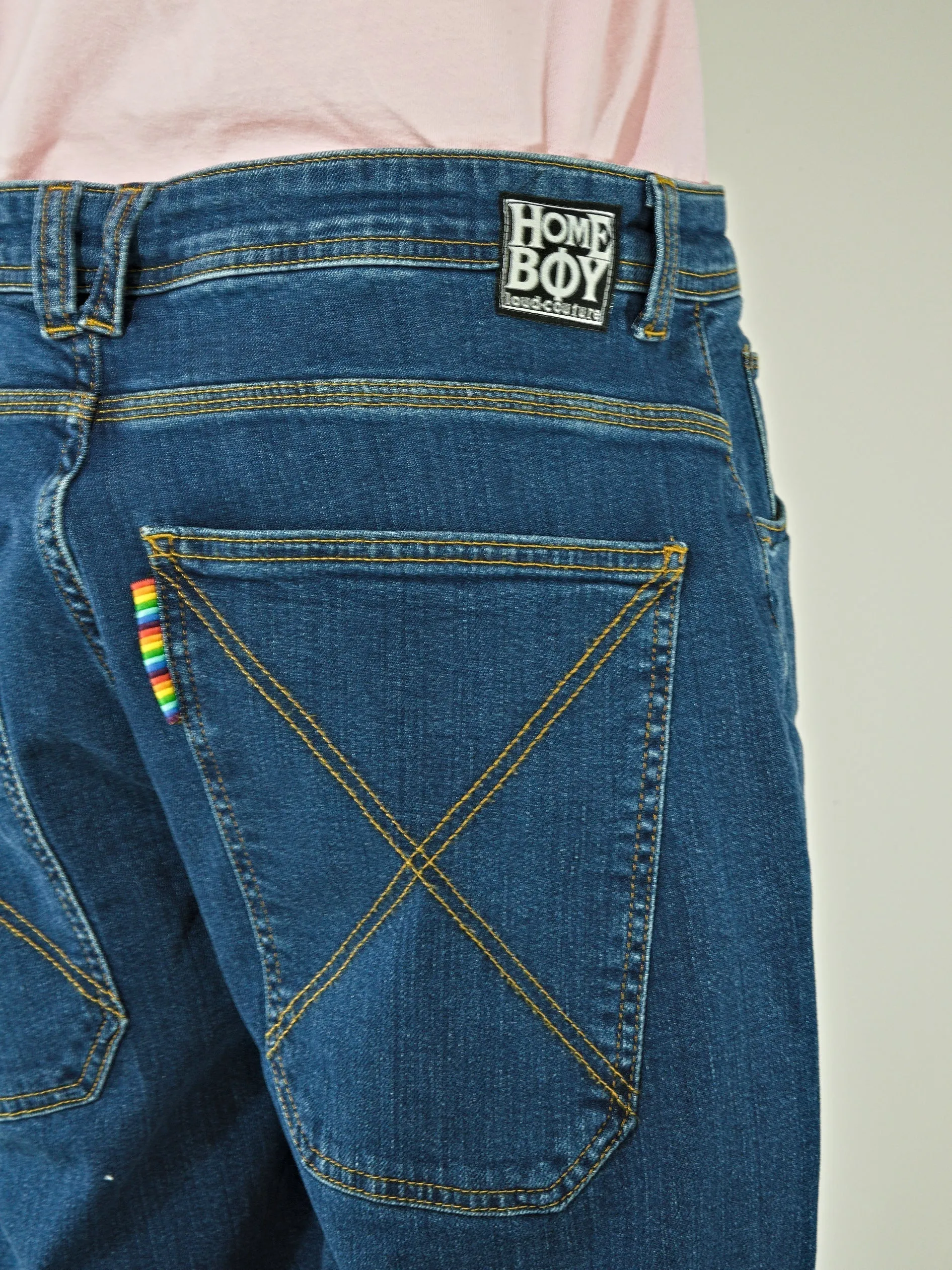 Homeboy - Xtra Monster - Baggy Denim - Washed Blue - Jeans