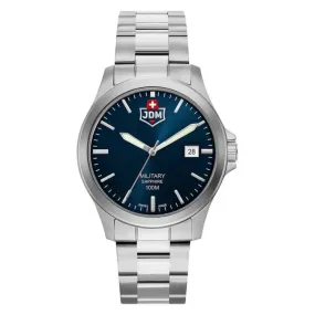 JDM Military (Jacques Du Manoir) - WG005-03 - Alpha II - Stainless Steel Wrist Watch for Men - 10 ATM