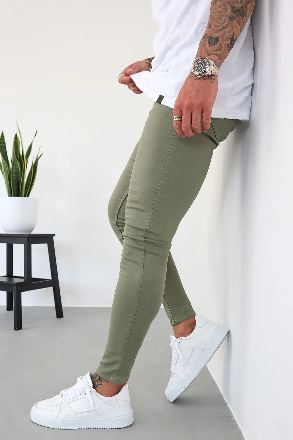 Jeans 2-Pack - Khaki/Sand