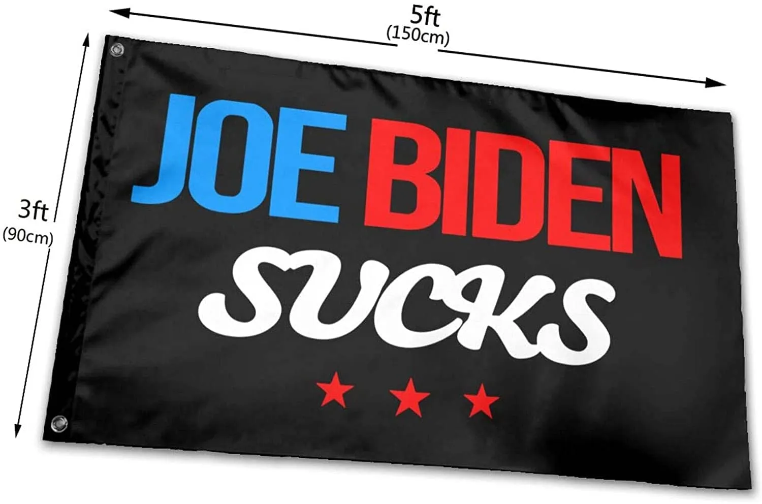 Joe Biden Sucks Polyester Flag