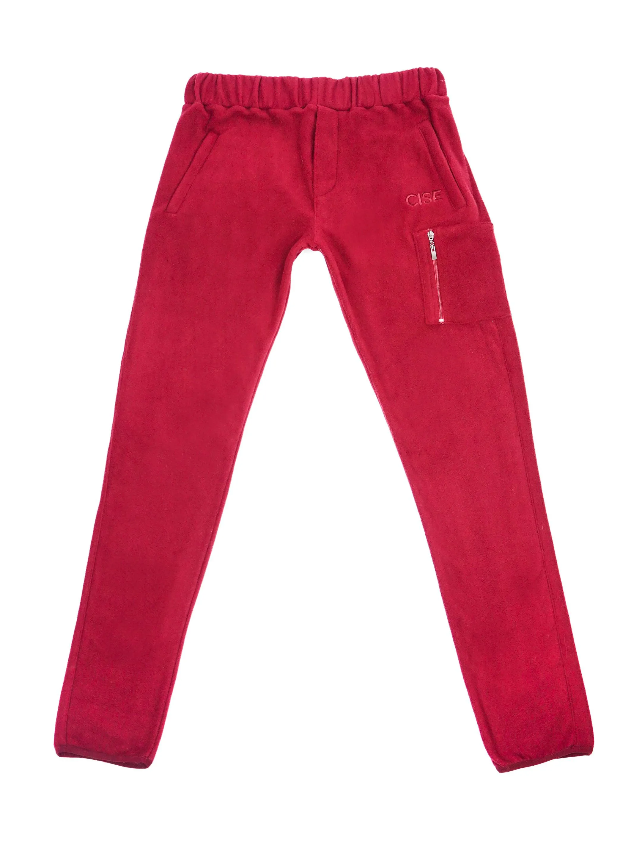 Kennedy Quarter-Zip Sweatpants (Merlot)