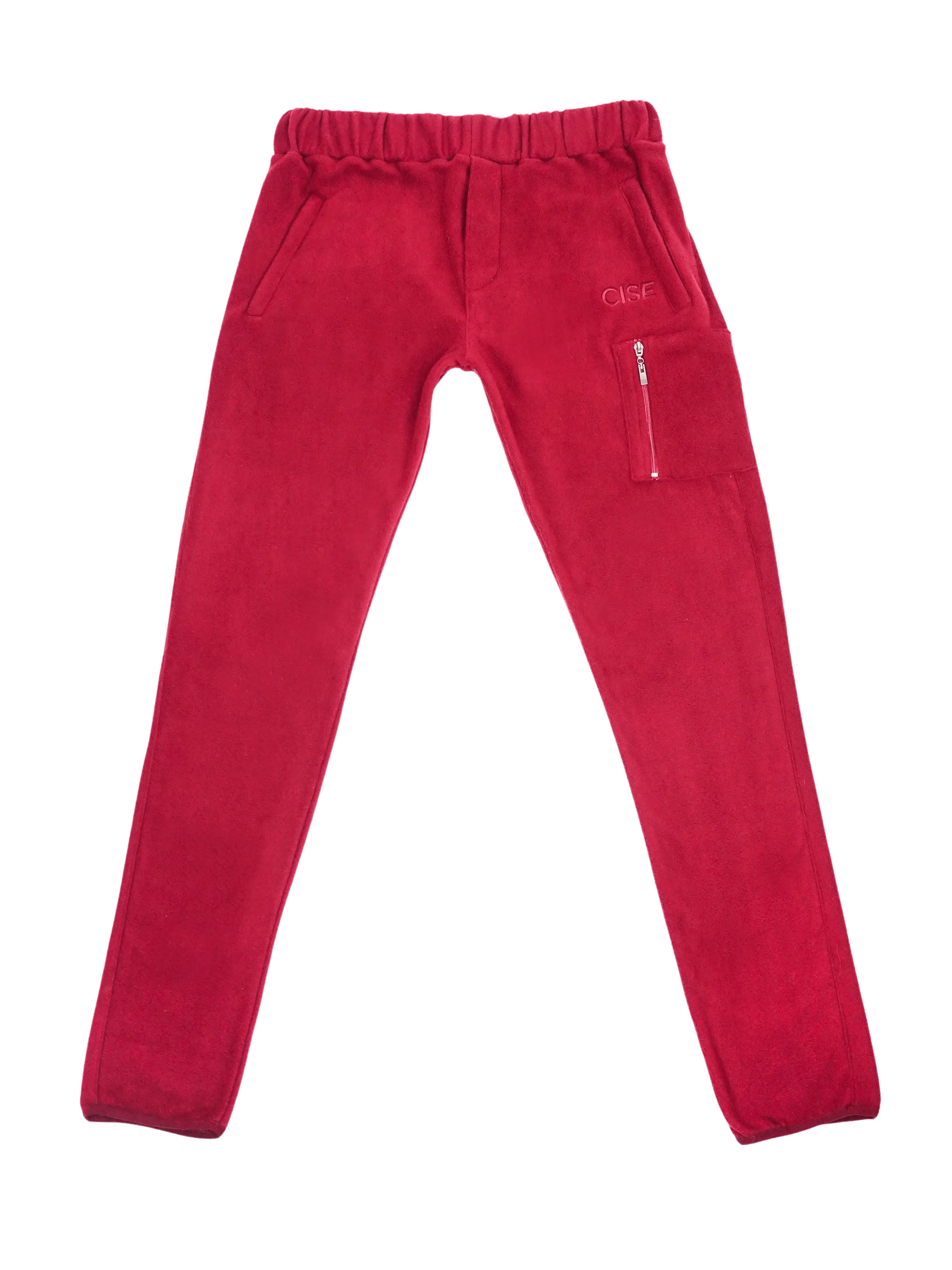 Kennedy Quarter-Zip Sweatpants (Merlot)