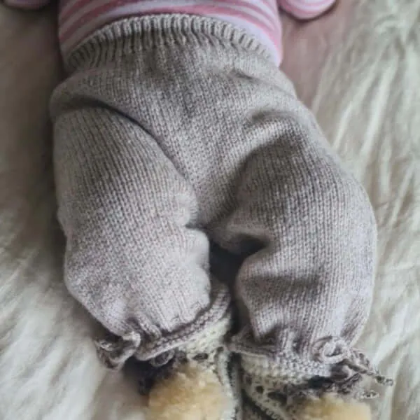 Knitted Baby Pants