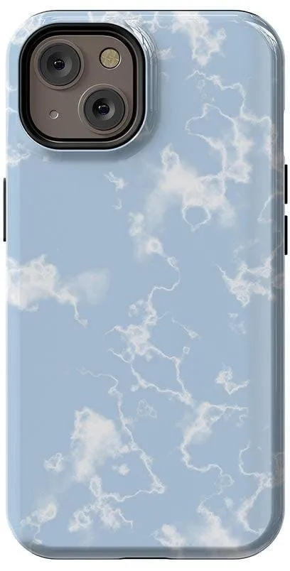 Light Blue Skies | Marble Clouds Case